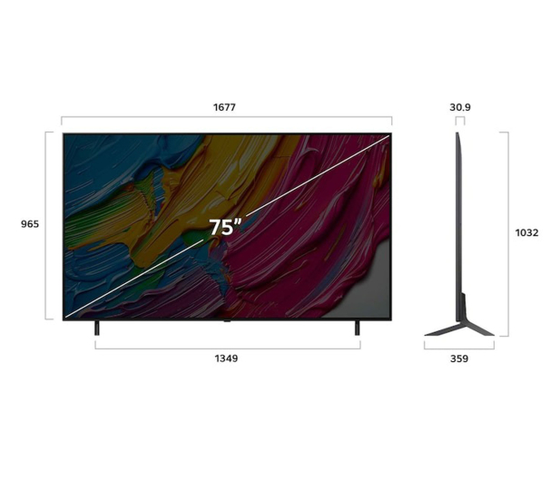 LG 75QNED80A3A.AEU  75" 4K QNED WebOS - 1546484 - zdjęcie 4